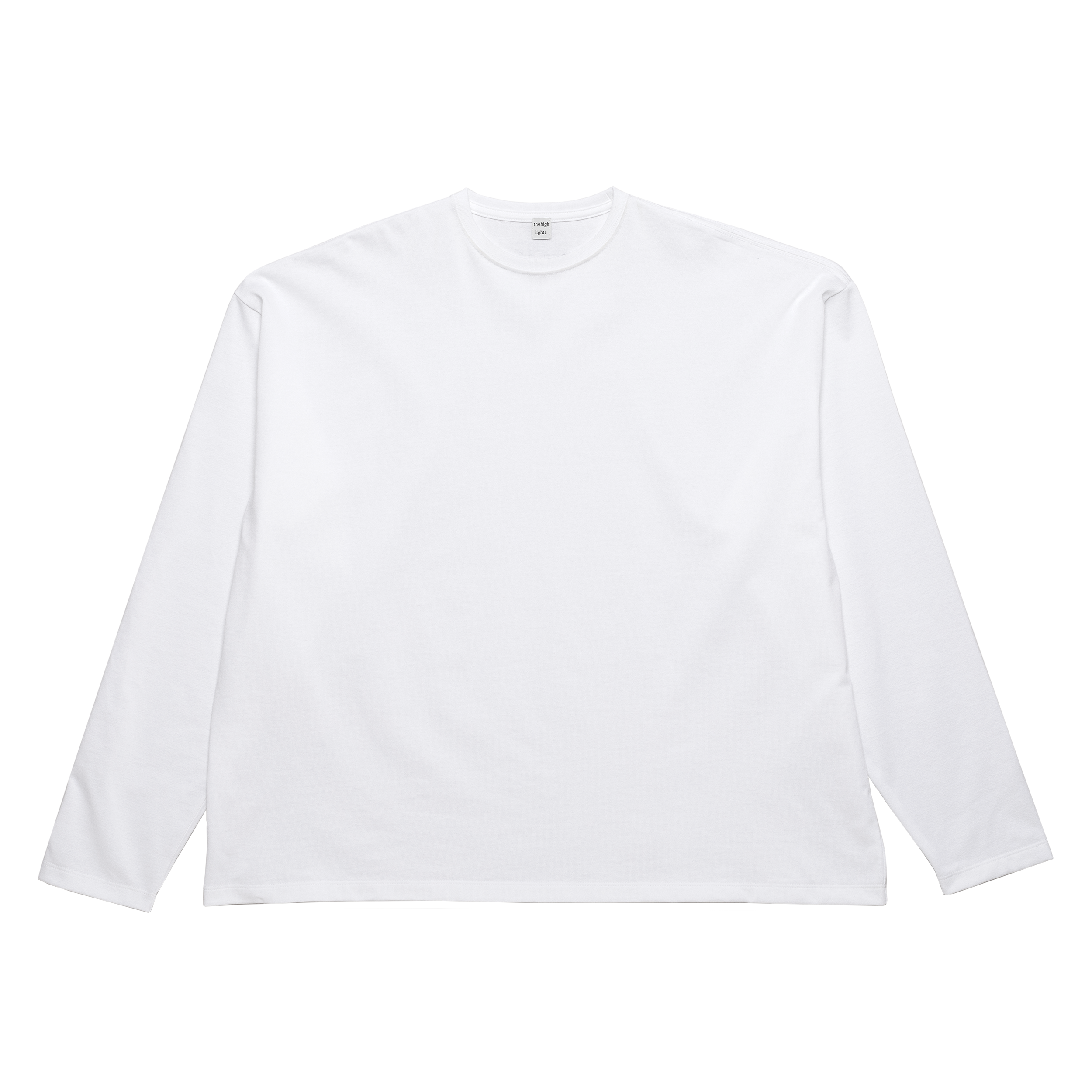 big LS tee' white – thehighlights™