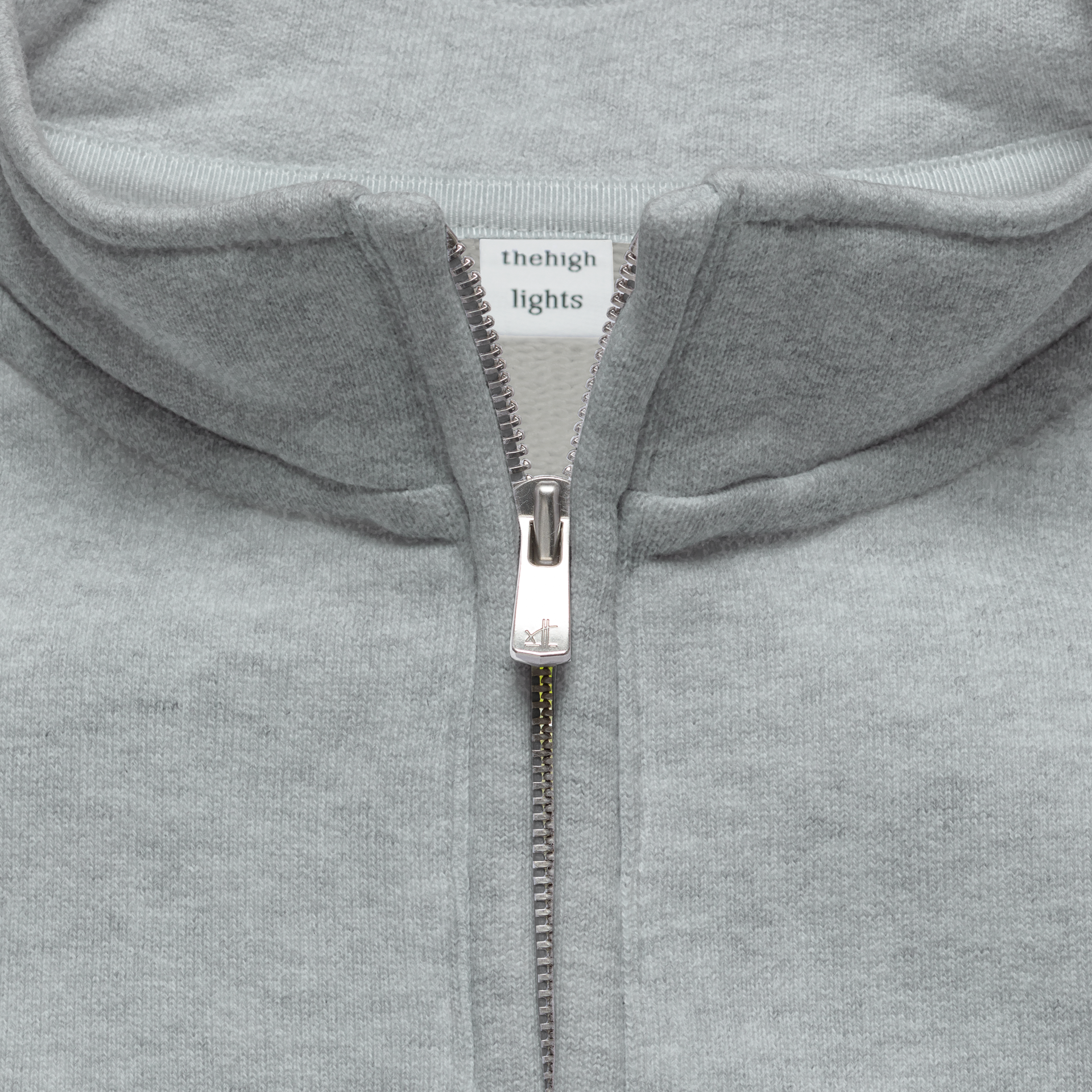 'zip sweat' gray