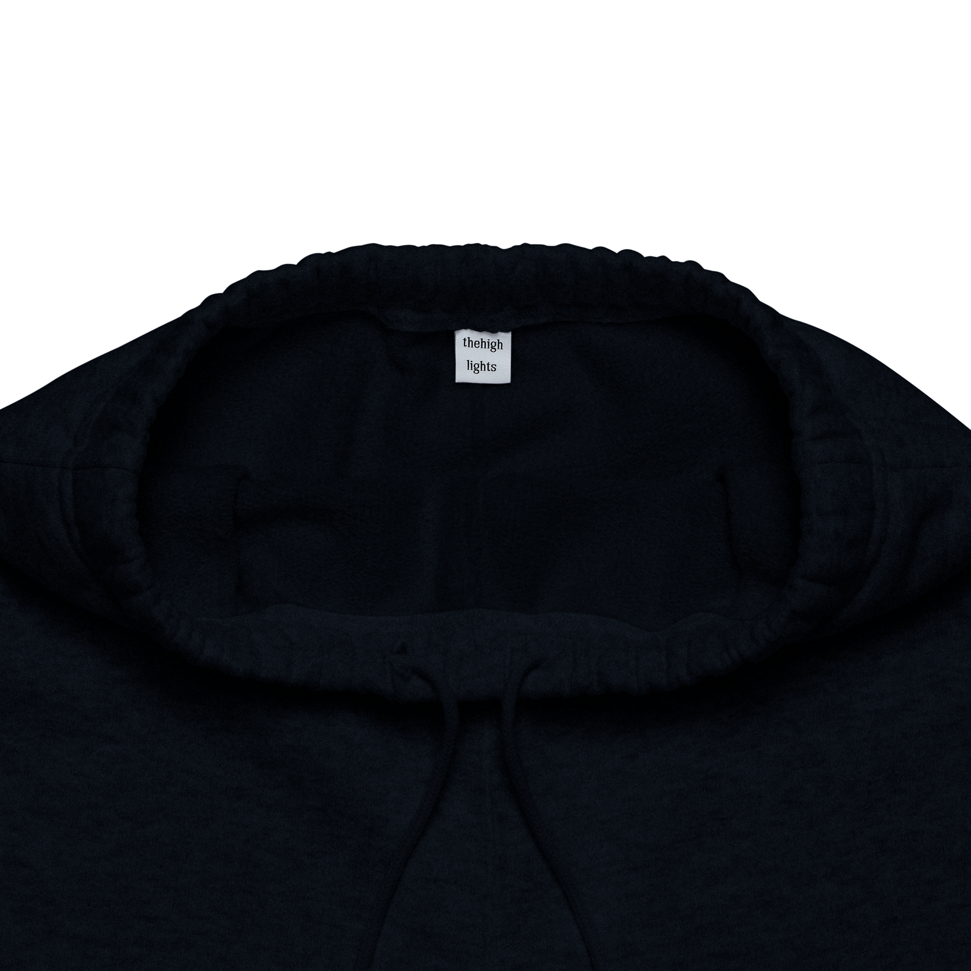 'zip sweat' navyblack