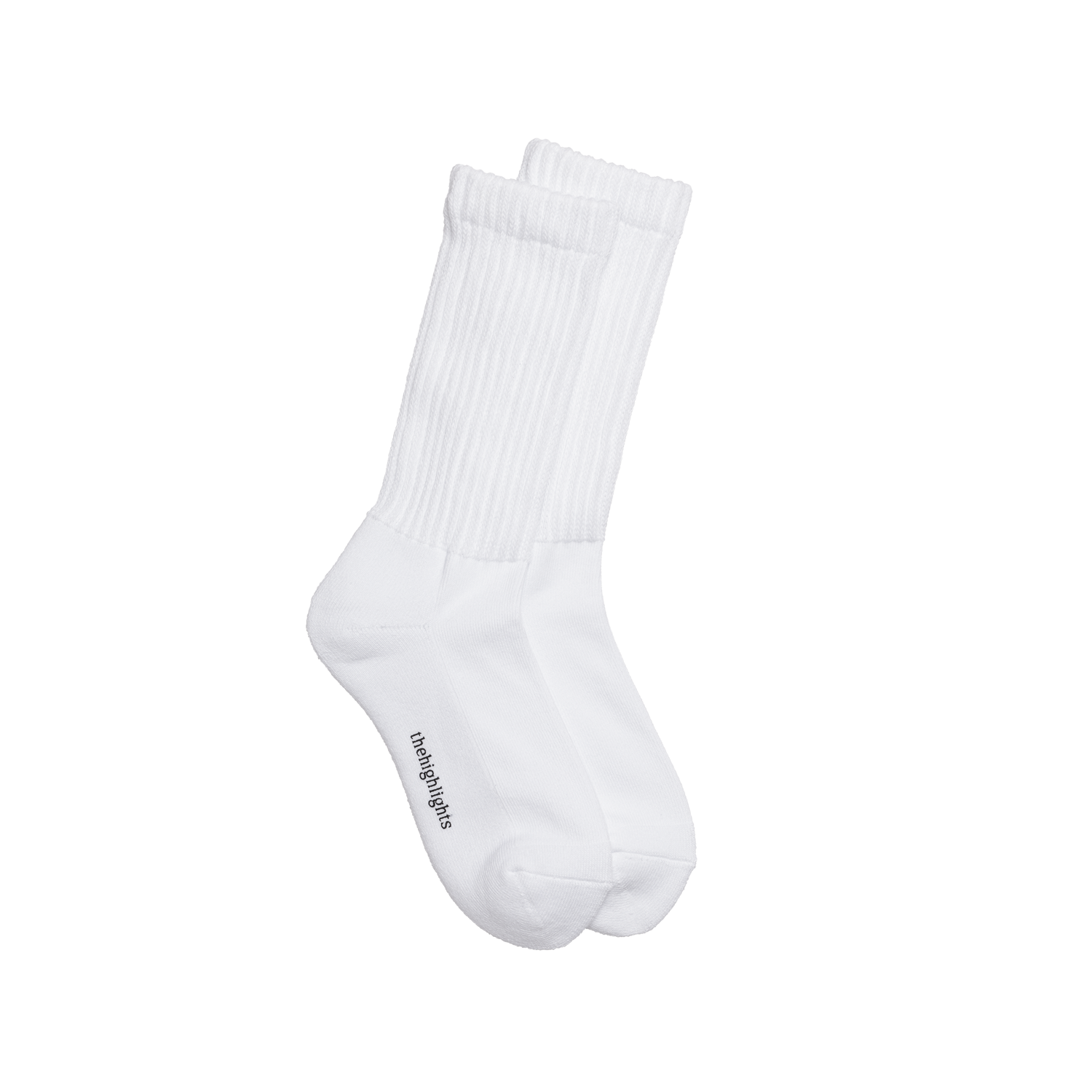 '2pair chaussettes' blanc