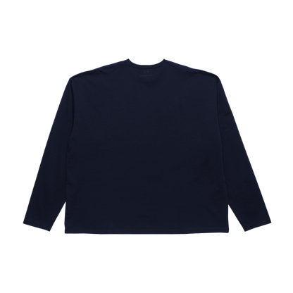 'big LS tee' navy