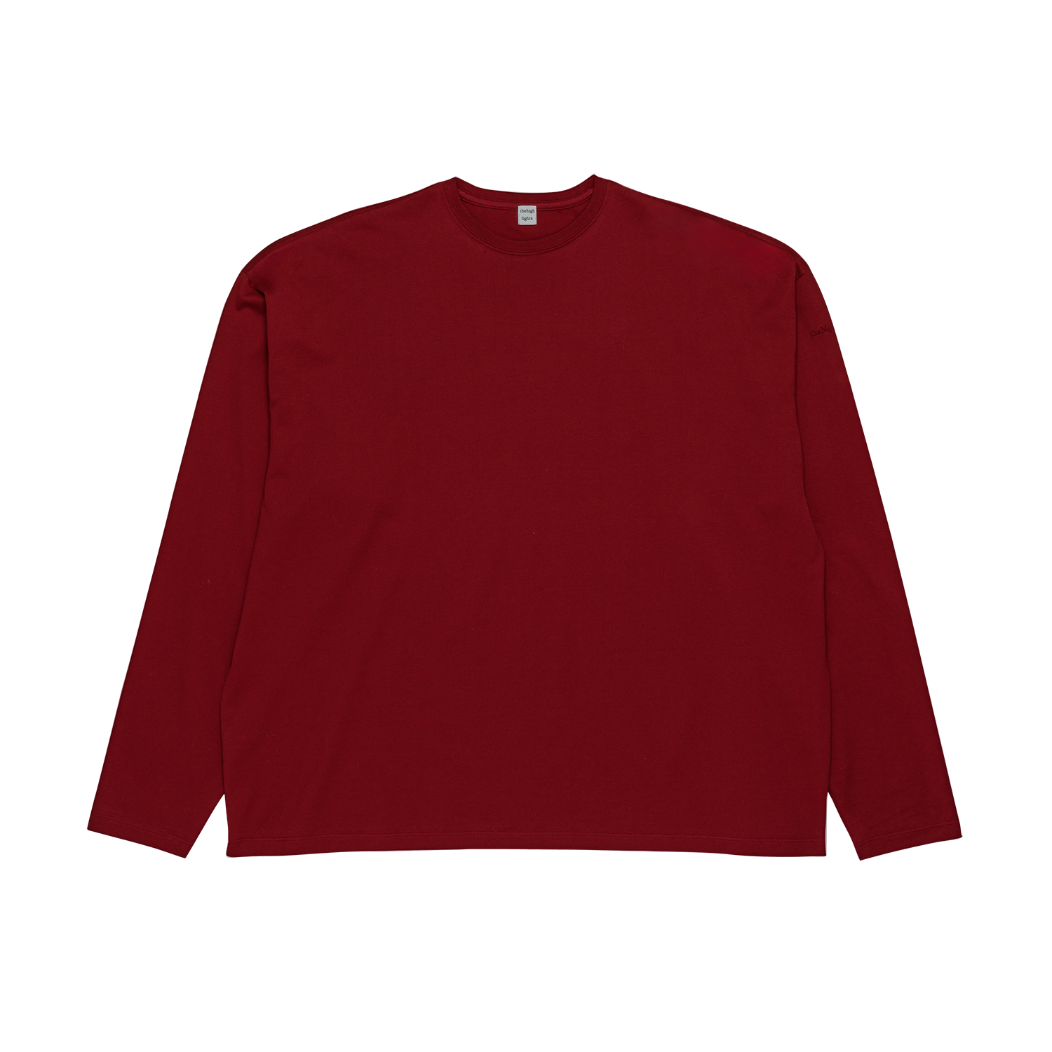 lite 'big LS tee' red