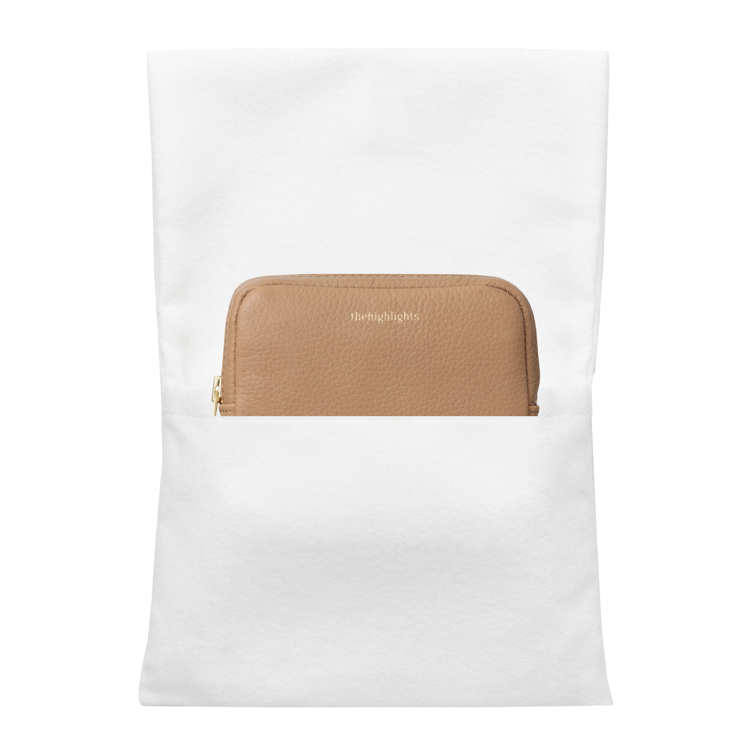 mini 'pouch' desert beige