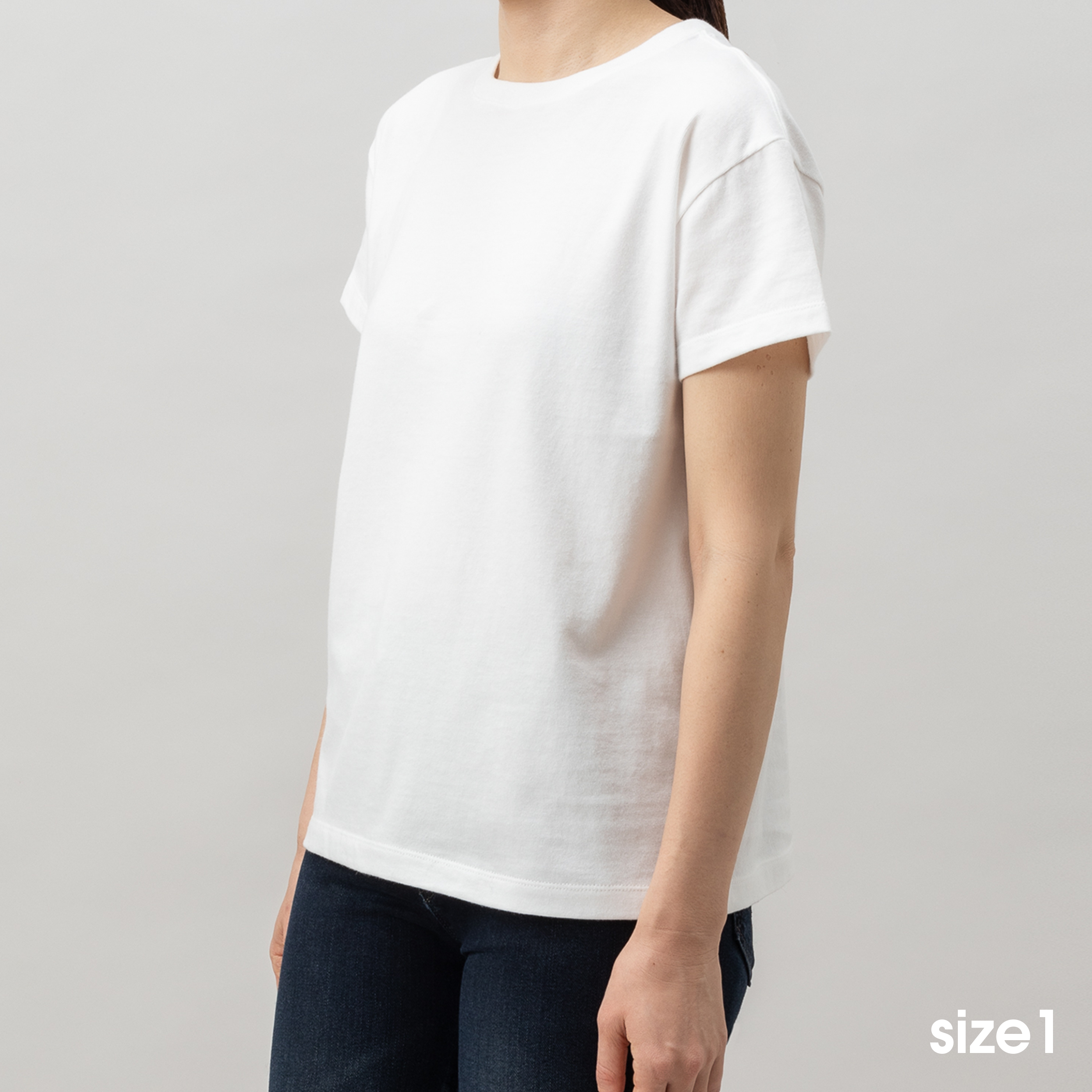 '2pack tee' light-fit T-shirt white