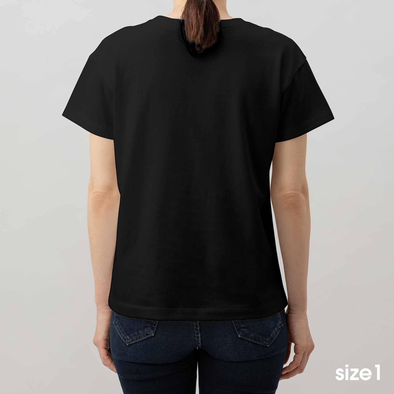 '2pack tee' light-fit T-shirt black