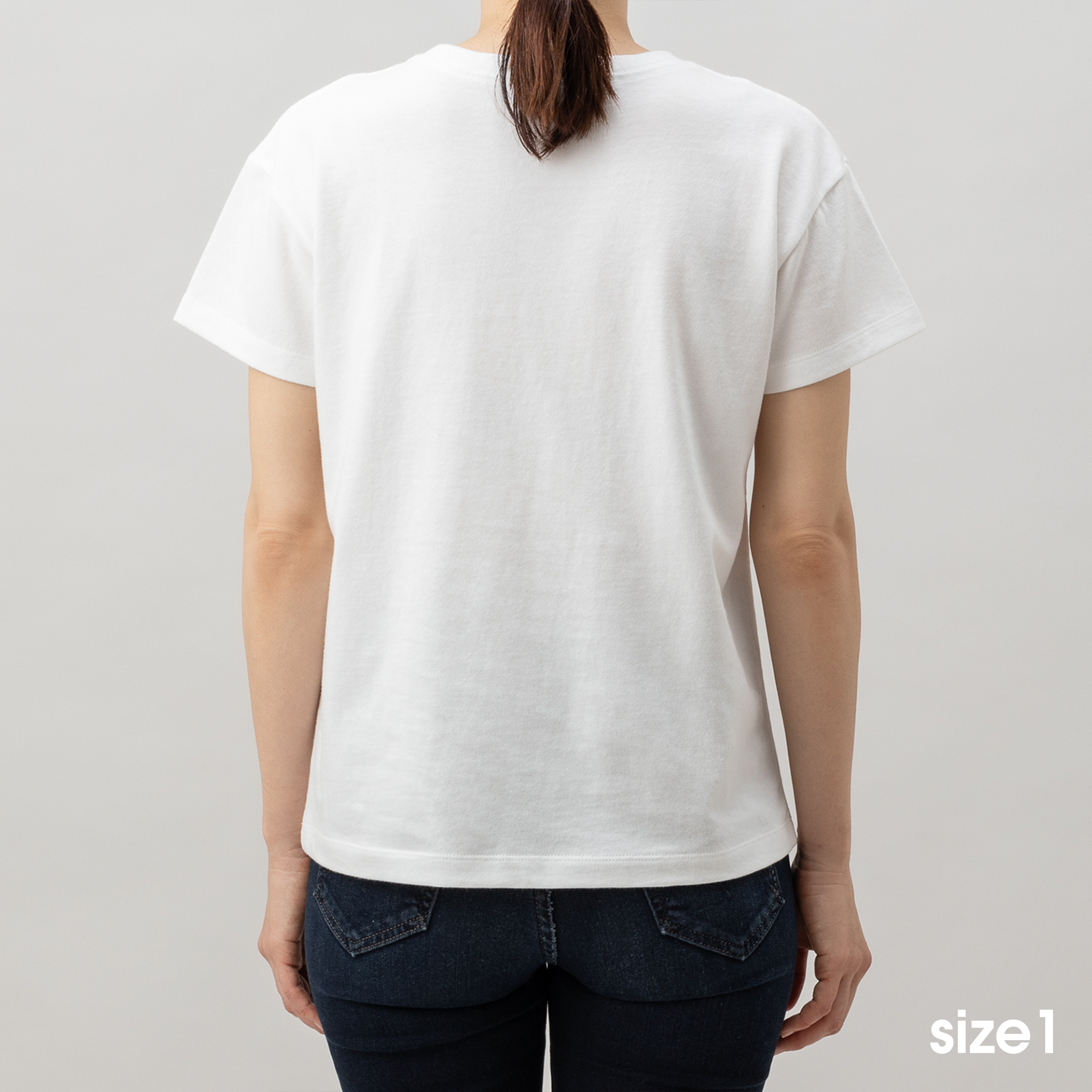 '2pack tee' light-fit T-shirt white