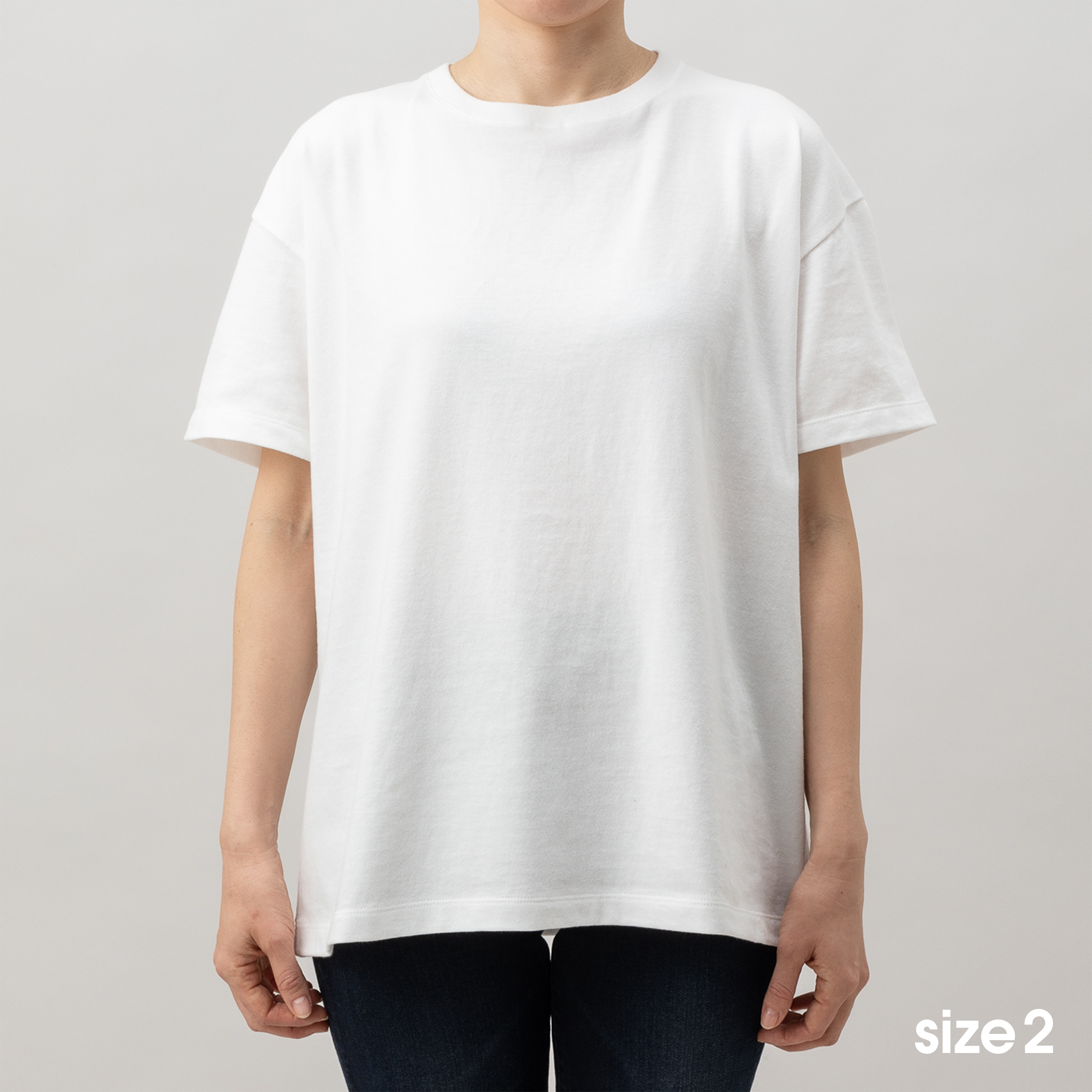 '2pack tee' light-fit T-shirt white