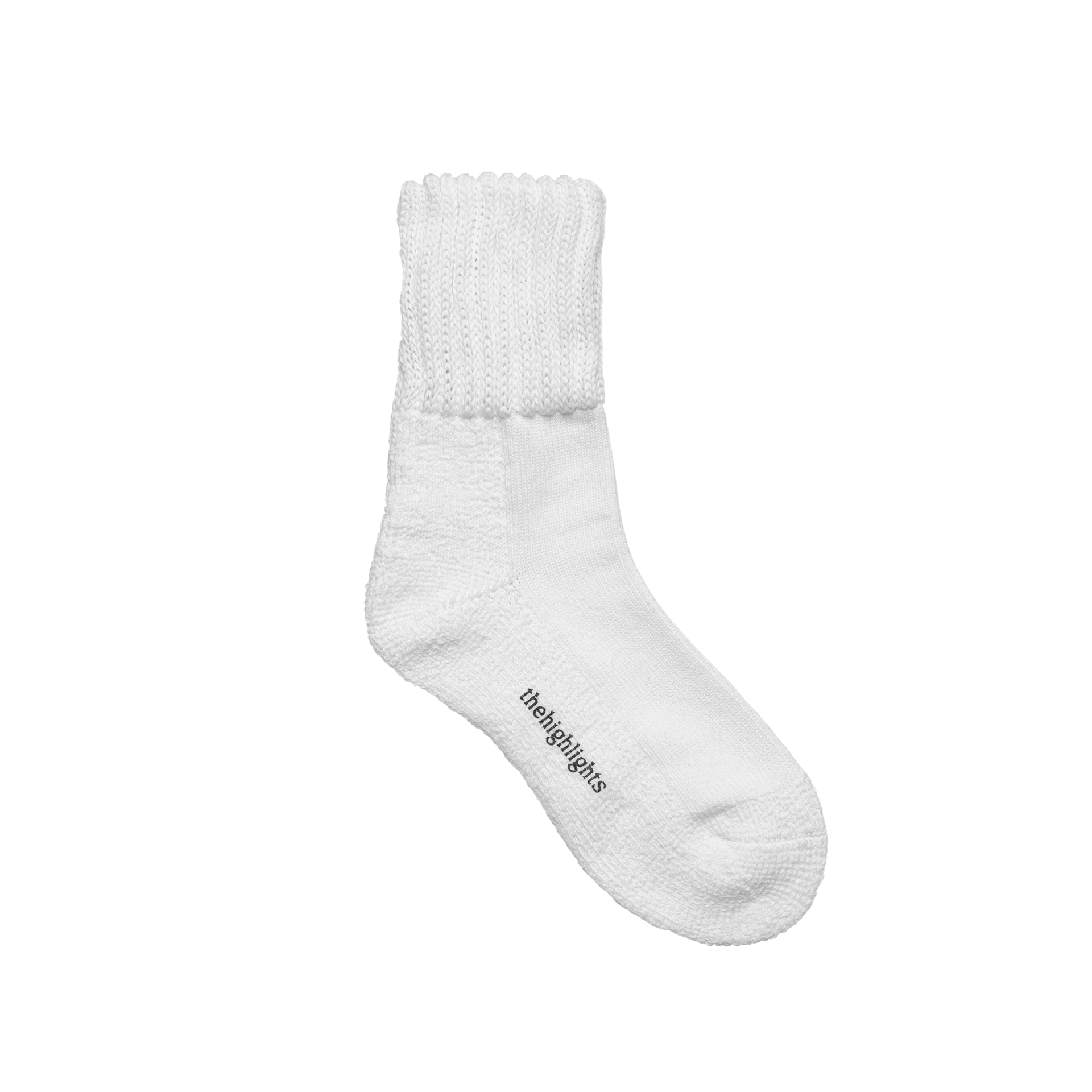 '2pair socks' pile-rib ankle socks