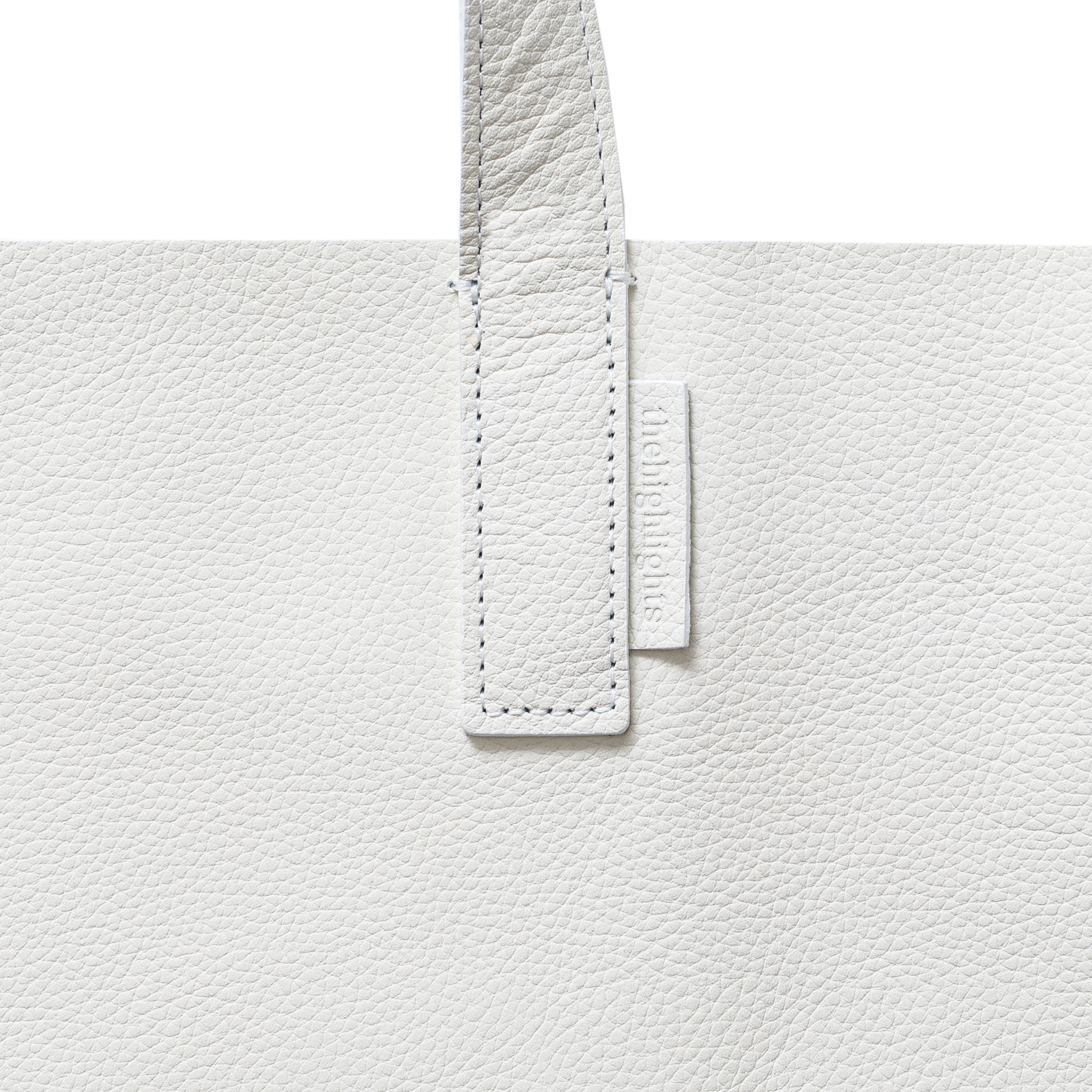 leather 'big' low white［large］